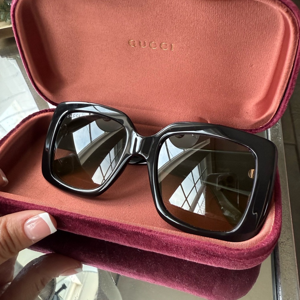 Gucci Black Women's Sunglasses